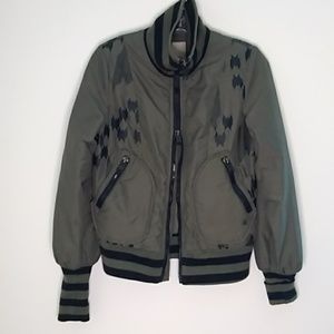 Diesel Green bomber jacket xs